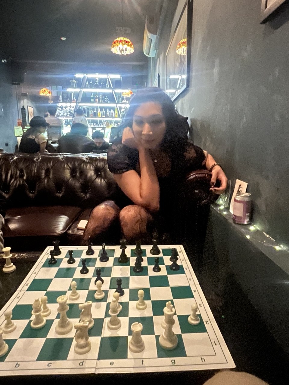 A memory at the chessboard